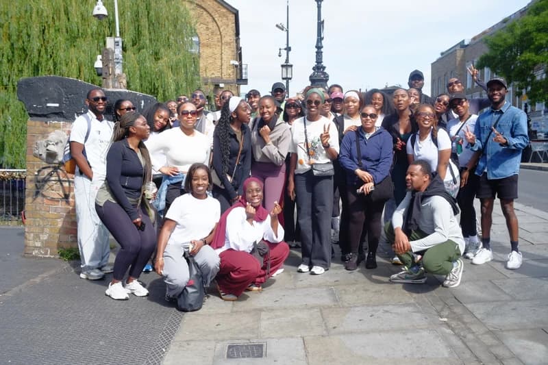 Walkers on the 30K Steps London City Walk